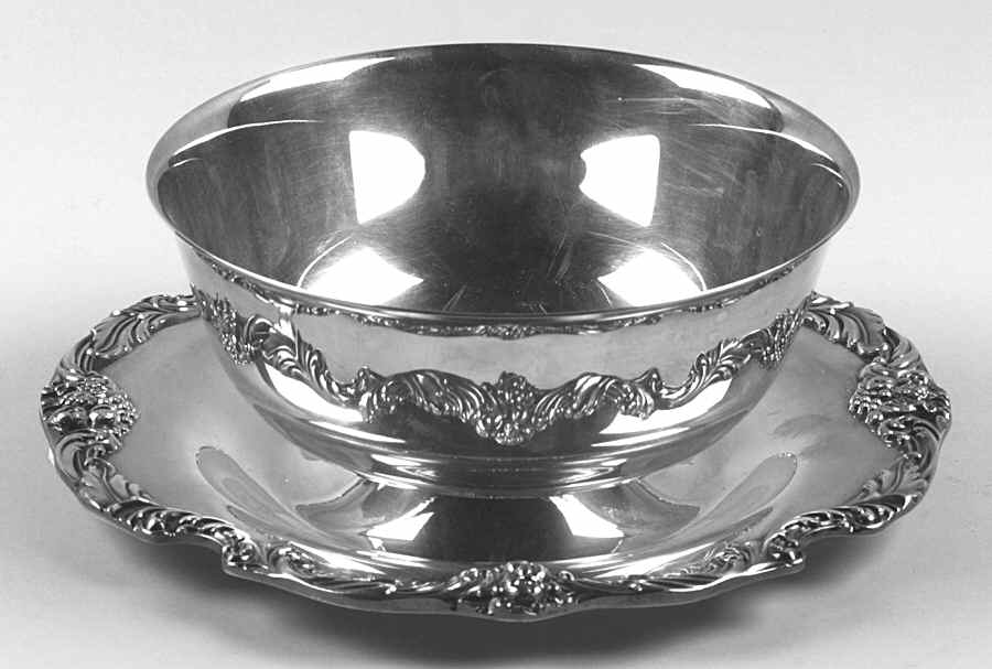 King Francis (Silverplate, Hollowware) Sauce/Gravy Boat by Reed & Barton-1