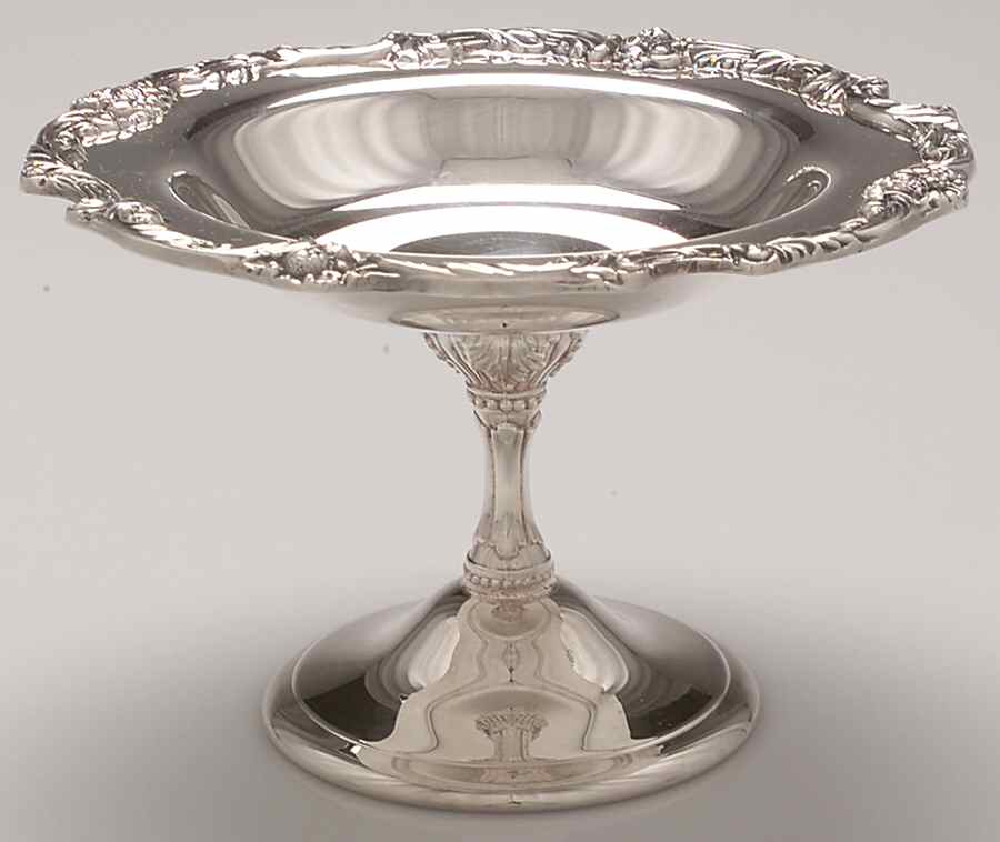 King Francis (Silverplate, Hollowware) Medium Silverplate Compote by Reed & Barton-1