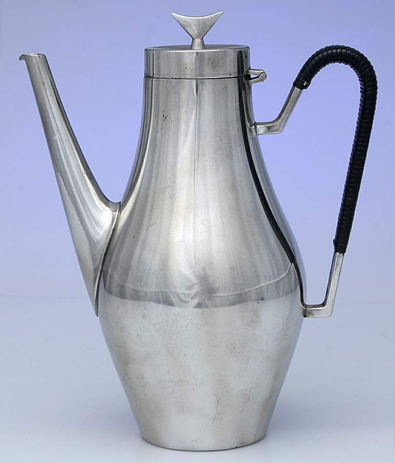 Denmark (Pewter, Hollowware) Coffee Pot by Reed & Barton-1