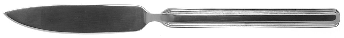 RDS74 (STAINLESS) Flat Handle Master Butter Knife by Reed & Barton-1
