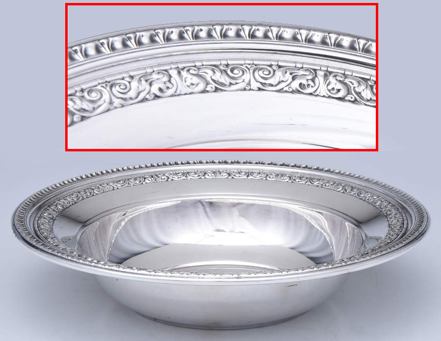 Bel Air (Silverplate, Hollowware) 10" Round Vegetable Bowl by Reed & Barton-1