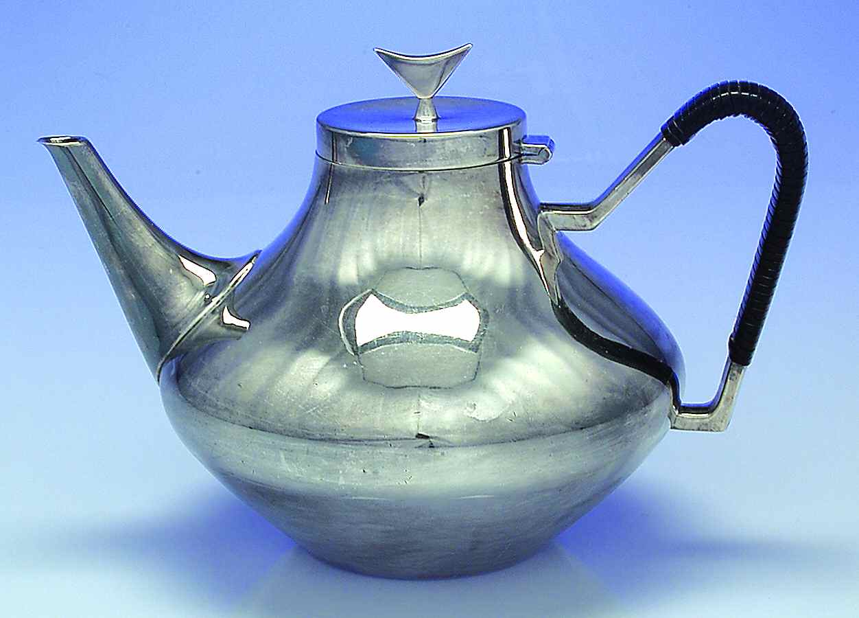 Denmark (Silverplate, 1963, Hollowware) Teapot by Reed & Barton-1