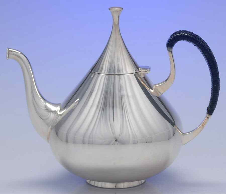 Dimension (Silverplate, Hollowware) Coffee Pot by Reed & Barton-1
