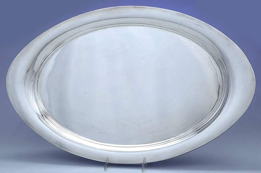 Dimension (Silverplate, Hollowware) 25" Waiter Tray by Reed & Barton-1