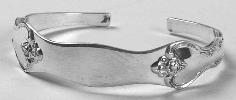Savannah (Sterling, 1962, Hollowware) Sterling Bracelet by Reed & Barton-1