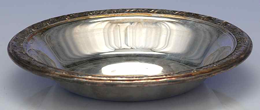 Silver Blossom (Silverplate, 1955, Hollowware) Silverplate Bon Bon Bowl by Reed & Barton-1