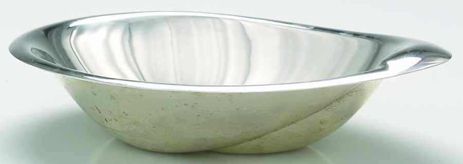 Silver Sculpture (Sterling, 1954, Hollowware) 9" Oval Vegetable Bowl by Reed & Barton-1
