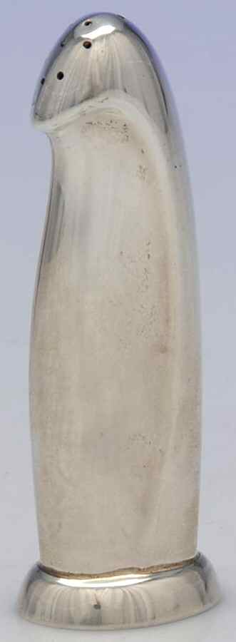 Silver Sculpture (Sterling, 1954, Hollowware) Salt Shaker by Reed & Barton-1