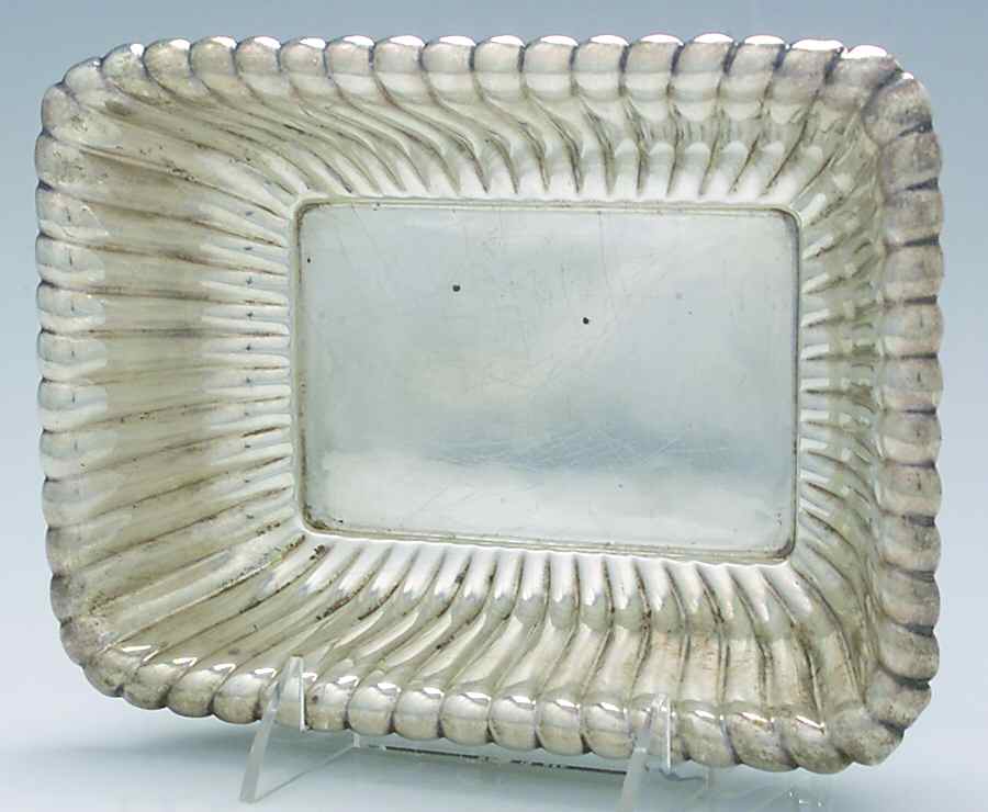 Trajan (Sterling, Hollowware) Rectangular Vegetable Bowl by Reed & Barton-1