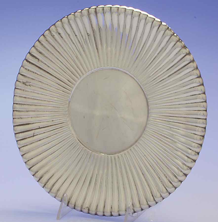 Trajan (Sterling, Hollowware) 11" Sandwich Plate by Reed & Barton-1