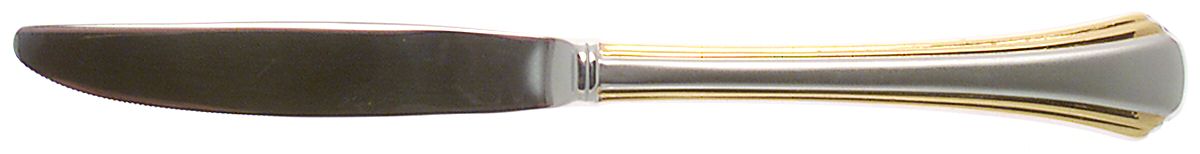 Golden Miro-Frosted (Stainless) Modern Hollow Knife by Reed & Barton-1