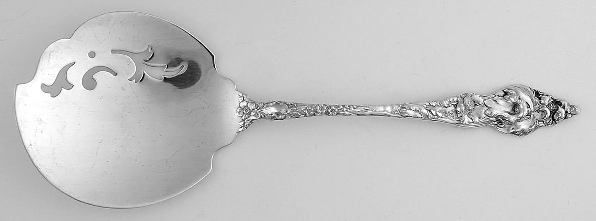 Les Six Fleurs (Sterling, 1901) Large Cucumber Server by Reed & Barton-1