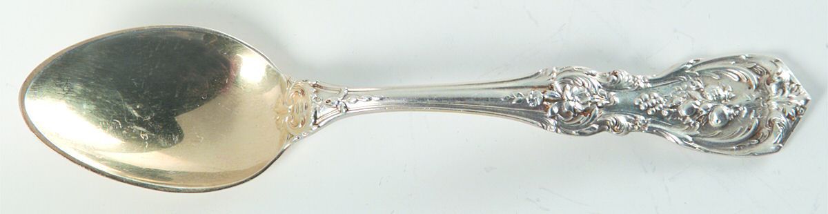 Francis I (Sterling, Eagle-R-Lion, 1907, Monograms) Demitasse Spoon by Reed & Barton-1