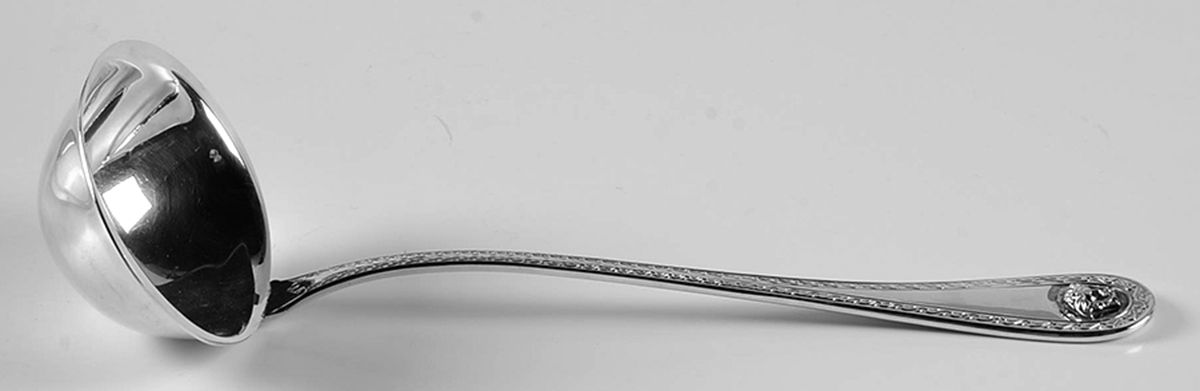Medusa (Silverplate, 2000) Solid Soup Ladle by Rosenthal-1