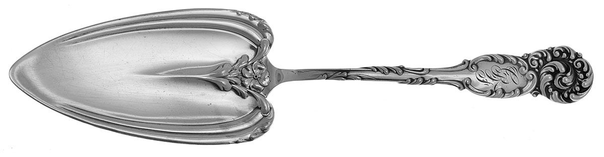 La Reine (Sterling, 1893) Cake Server, Solid Piece by Reed & Barton-1