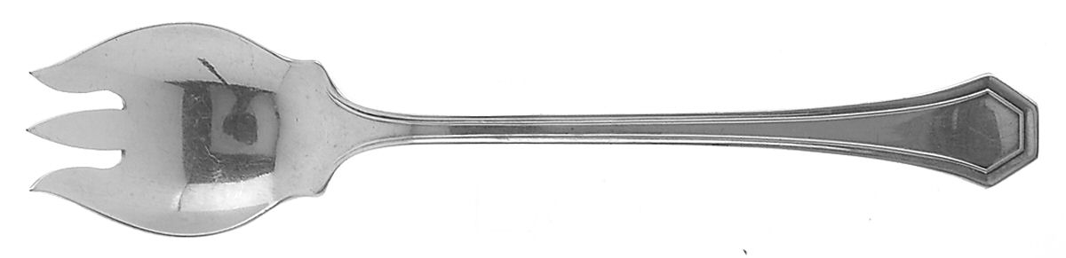 Sierra (Silverplate, 1914, Monograms) Ice Cream Fork by Reed & Barton-1