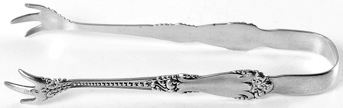 La Marquise (Sterling, 1895) Large Sugar Tongs by Reed & Barton-1