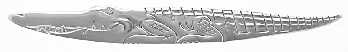 Silver Safari I (Silverplate) Youth Knife, Solid Piece by Reed & Barton-1