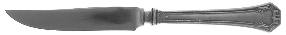 Pompeian (Silverplate, 1930, Monograms) Individual Fruit Knife with Stainless Blade by Reed & Barton-1