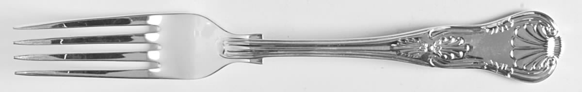 Kings (Silverplate) Fork by Roberts & Belk-1