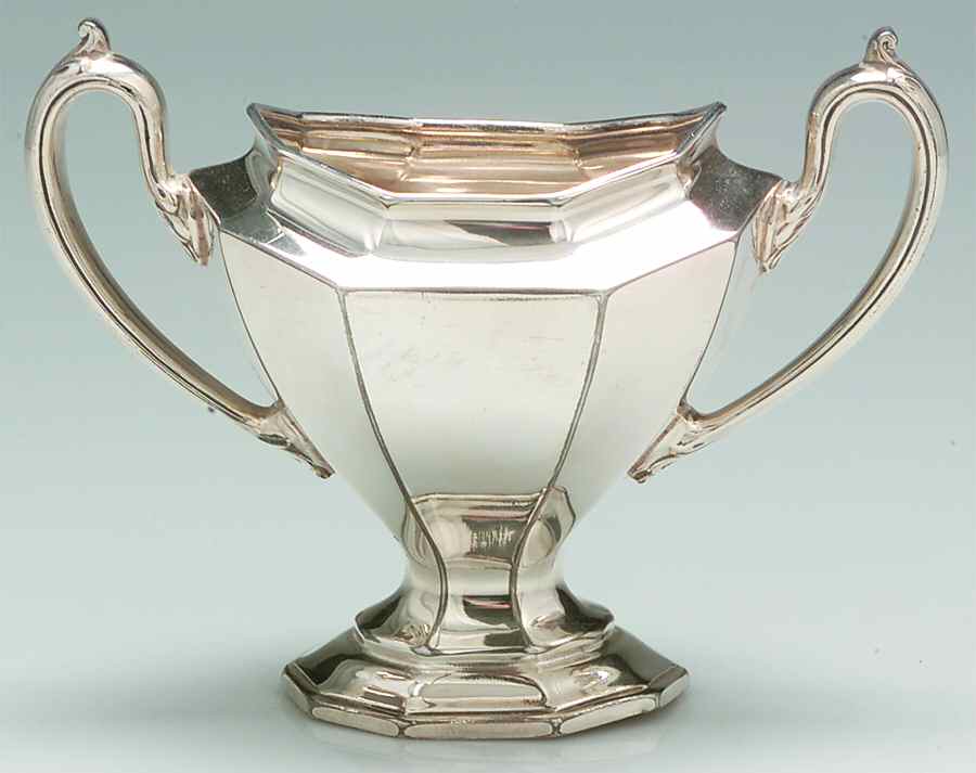 Sierra (Silverplate, Hollowware) Silverplate Mini Open Sugar by Reed & Barton-1