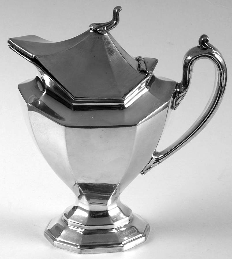 Sierra (Silverplate, Hollowware) Creamer & Hinged Lid by Reed & Barton-1