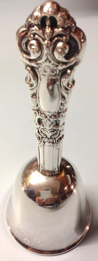 French Renaissance (Sterling, 1941, Hollowware) Sterling Tea Bell by Reed & Barton-1