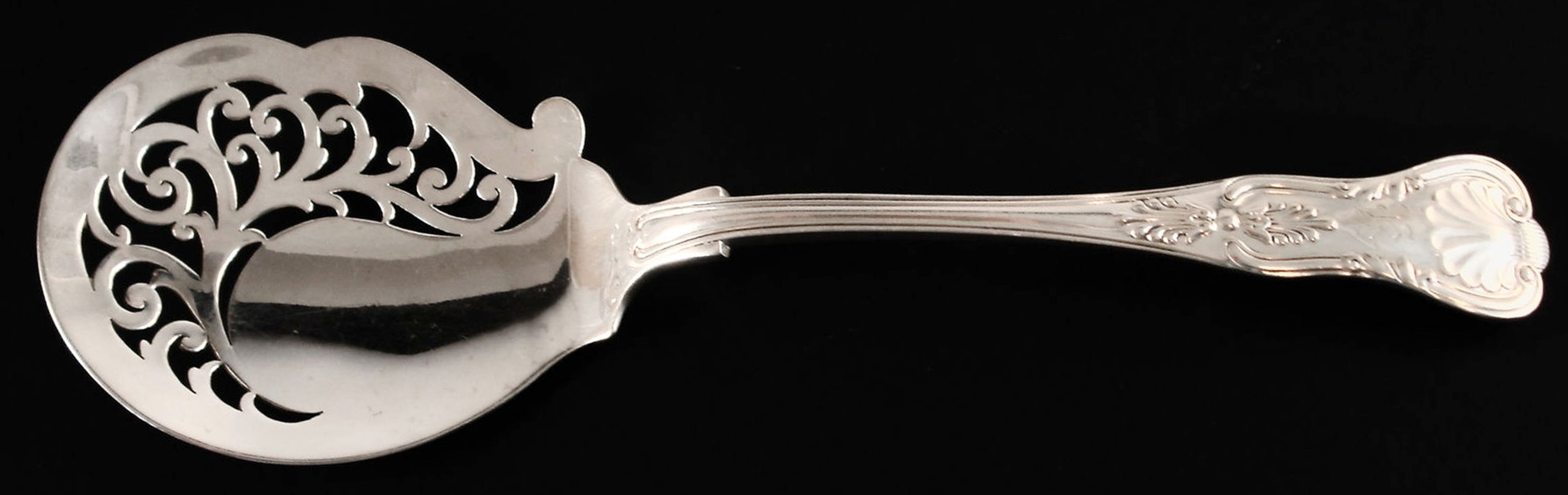 Kings (Sterling, 1890) Tomato Server, Solid Piece by Reed & Barton-1