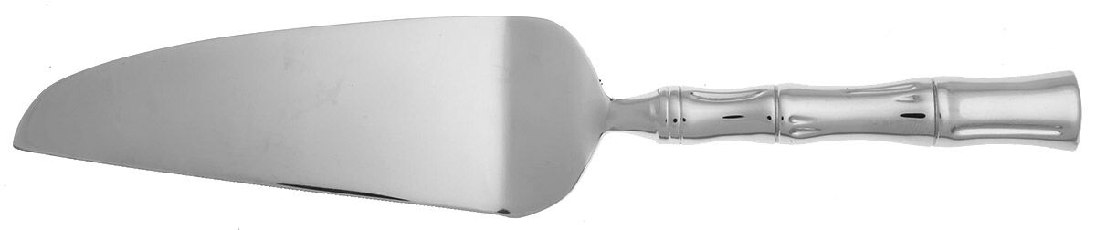 Bamboo (Stainless) Pie and Cake Server with Stainless Blade HC by Ricci (Argentieri)-1