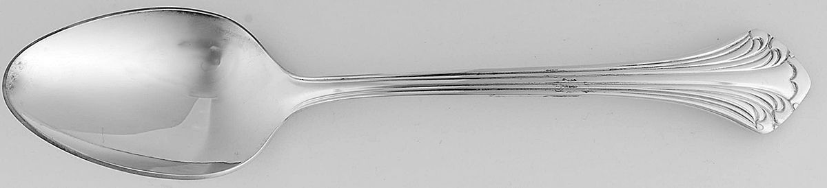 Allegro (SILVERPLATE) Place/Oval Soup Spoon by Royal Gallery-1