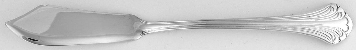 Allegro (SILVERPLATE) Flat Handle Master Butter Knife by Royal Gallery-1