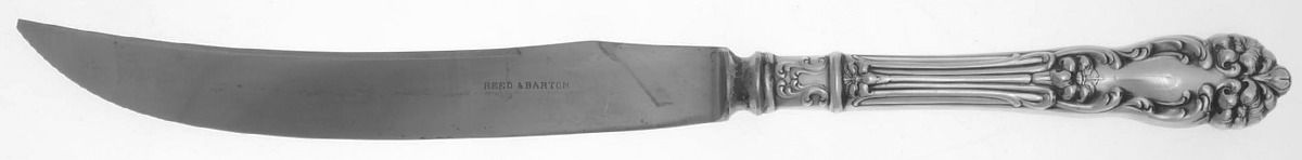 Festivity (Silverplate, 1945) Knife-Carving/Sm-Stn Bld/Steak by Reed & Barton-1