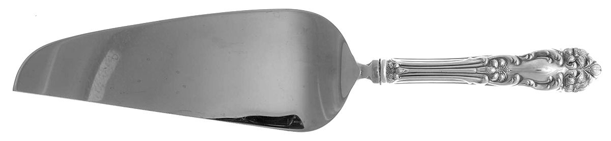 Festivity (Silverplate, 1945) Pie & Cake Server with Stainless Blade by Reed & Barton-1