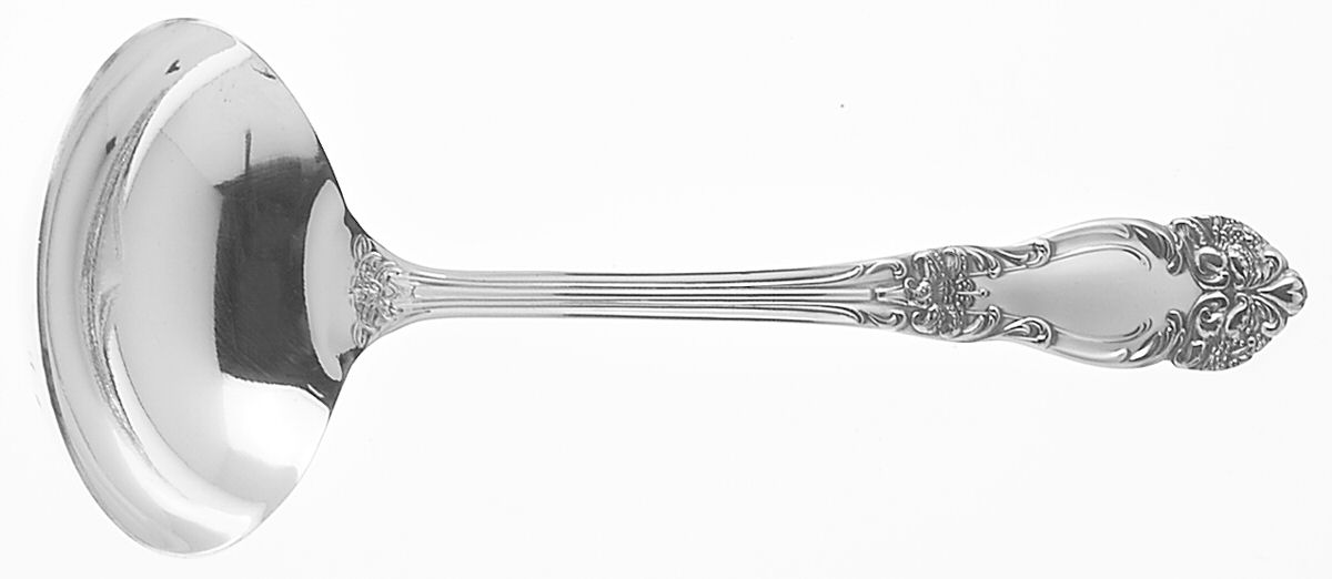 Festivity (Silverplate, 1945) Solid Gravy Ladle by Reed & Barton-1