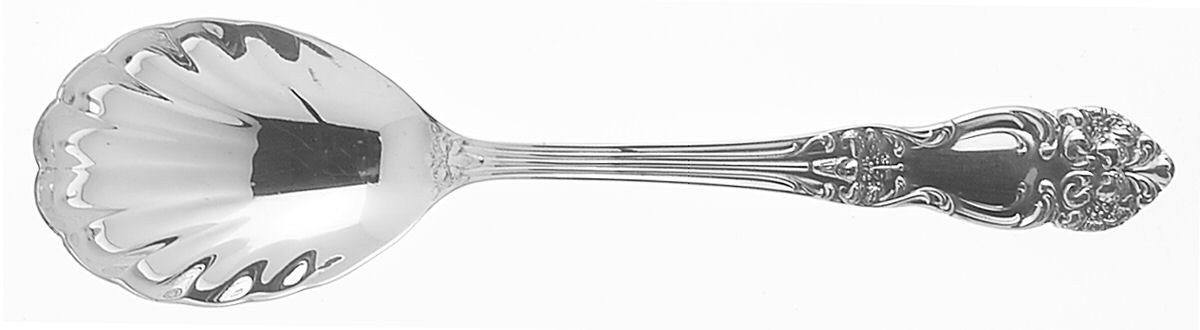 Festivity (Silverplate, 1945) Sugar Shell Spoon by Reed & Barton-1