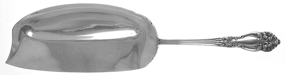 Festivity (Silverplate, 1945) Large Solid Fish Serving Knife by Reed & Barton-1