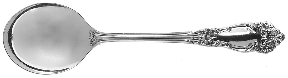 Festivity (Silverplate, 1945) Round Bowl Soup Spoon (Gumbo) by Reed & Barton-1