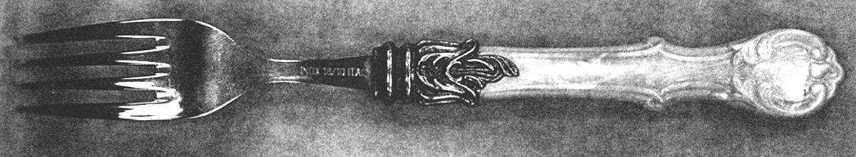 Oxford-Ivory Fork by Rosanna-1