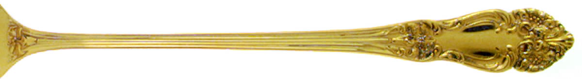 Golden Festivity (Gold Electroplate) Iced Tea Spoon by Reed & Barton-1