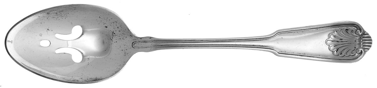 RLM6 (SILVERPLATE) Pierced Tablespoon (Serving Spoon) by Royal Limited-1