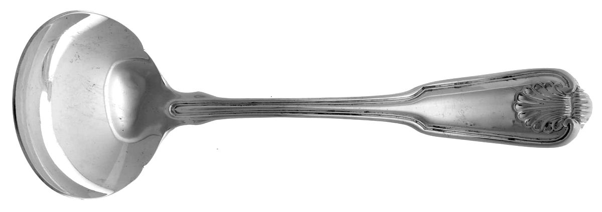 RLM6 (SILVERPLATE) Solid Gravy Ladle by Royal Limited-1