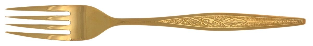 RNT7 (GOLD ELECTROPLATE) Fork by Regent Cutlery-1