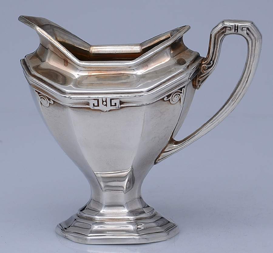 Pompeian (Silverplate, Hollowware) Mini Creamer by Reed & Barton-1