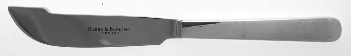 Alta (Silverplate) Cheese Knife with Stainless Blade by Robbe & Berking-1