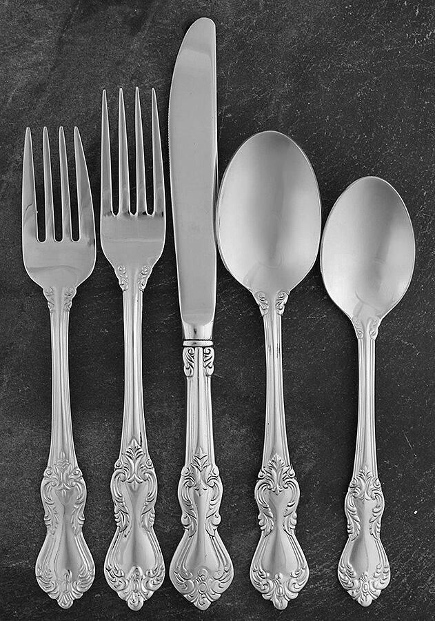 Marlborough (Stainless) 40  Piece Estate Set by Reed & Barton-1