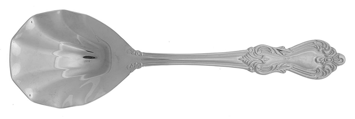 Marlborough (Stainless) Solid Shell Casserole Spoon by Reed & Barton-1