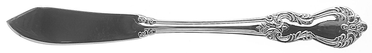 Marlborough (Stainless) Flat Handle Master Butter Knife by Reed & Barton-1