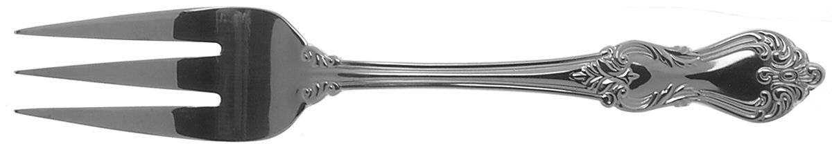 Marlborough (Stainless) Medium Solid Cold Meat Serving Fork by Reed & Barton-1