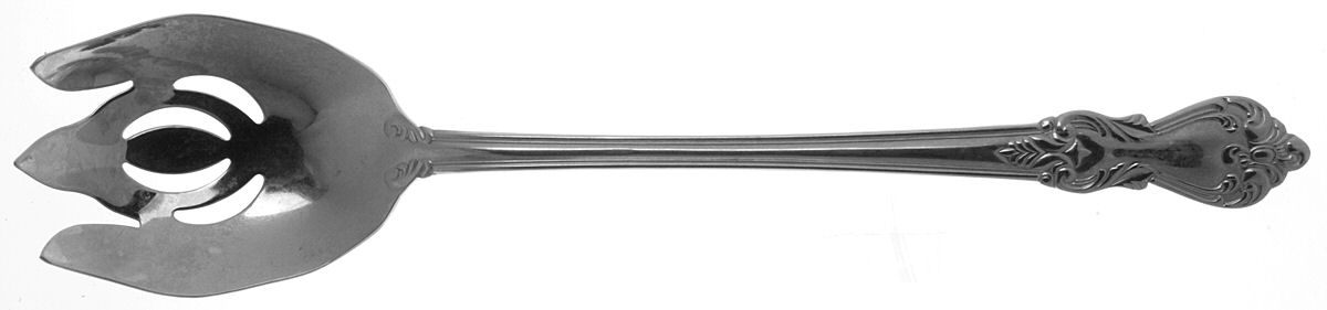 Marlborough (Stainless) Oversize Solid Salad Servng Fork by Reed & Barton-1