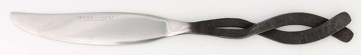 Spaghetti (Stainless) Modern Solid Knife by Retroneu-1